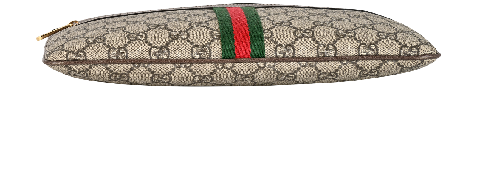 Ophidia Clutch, &pound;450, Handbags, Brown, Canvas, Top view